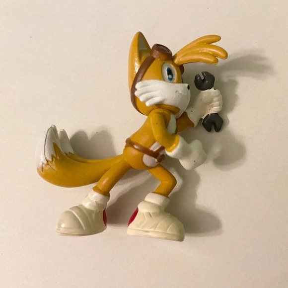 Sonic the Hedgehog Miles Tails Prowler PVC Mini Figure 2  Inch Tall Toy - Picture 6 of 7